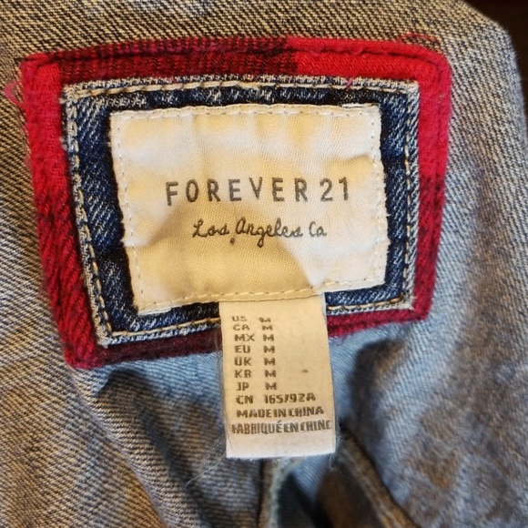 Forever 21 Denim lumberjack jacket - Picture 6 of 6